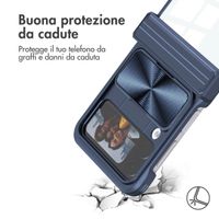 imoshion Camslider Backcover Samsung Galaxy Z Flip 4 - Donkerblauw