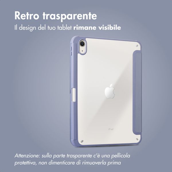 imoshion Origami Bookcase Apple iPad 11 (2025) 11 inch A16 / iPad 10 (2022) 10.9 inch - Lavender