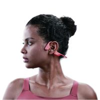 Shokz OpenRun Pro - Standaard maat - Open-Ear draadloze oordopjes - Bone conduction - Pink