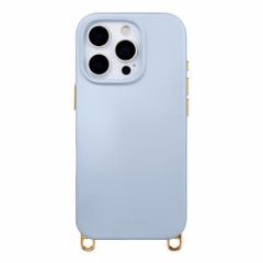 Selencia Rivièra MagSafe Backcover met afneembare haakjes Apple iPhone 16 Pro - Powder Blue