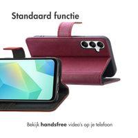 imoshion Luxe Bookcase Samsung Galaxy A17 - Bordeaux