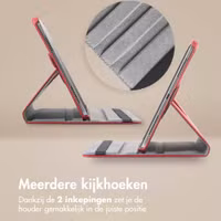imoshion 360° draaibare Bookcase Samsung Galaxy Tab A11 - Rood