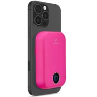 imoshion MagSafe Powerbank 10.000 mAh - Draadloze powerbank - Quick Charge en Power Delivery - Hot Pink