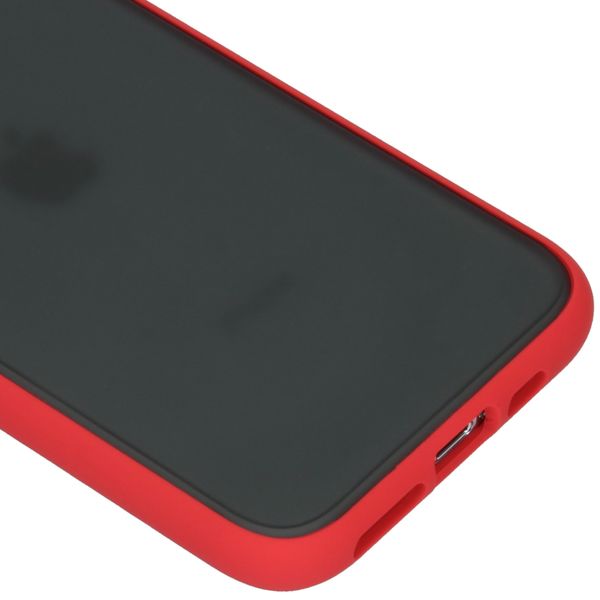 imoshion Frosted Backcover iPhone 11 Pro - Rood