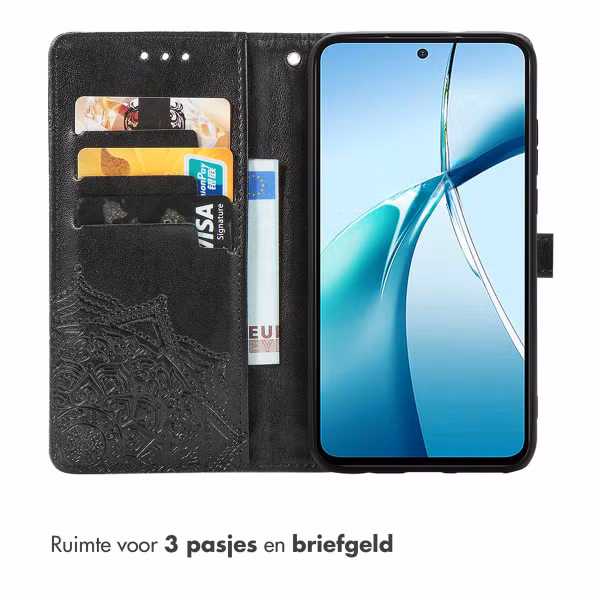 imoshion Mandala Bookcase Xiaomi 15T Pro - Zwart