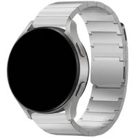 Selencia Stalen magnetisch bandje  - Universeel 22 mm aansluiting - Zilver