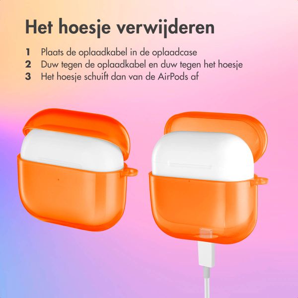 imoshion Neon Case Apple AirPods 3 - Oranje