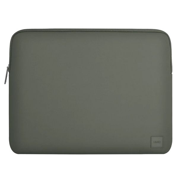 Uniq Cyprus Laptop hoes 14 inch - Laptopsleeve - Pewter Green