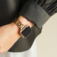 Selencia Slim Steel schakelbandje Apple Watch | 38/40/41/42 mm - Rosé Goud