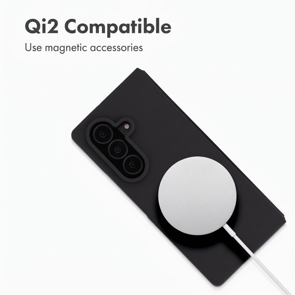 Accezz Liquid Silicone Case with MagSafe Samsung Galaxy Z Fold 8 Ultra - Black