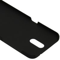 Effen Backcover Nokia 2.3 - Zwart