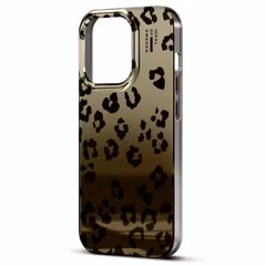 iDeal of Sweden Mirror Case Apple iPhone 13/14/15/16e - Leo Ombre