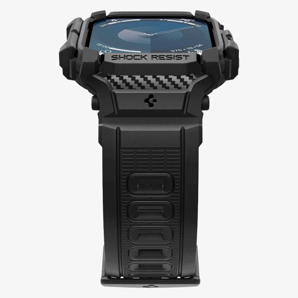 Spigen Rugged Armor™ Pro Case Apple Watch Series 10 / 11 - 46 mm - Matte Black