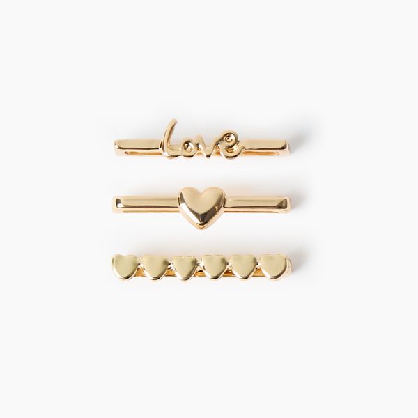 iDeal of Sweden Charms voor smartwatch bandjes - 3pack - Goud