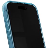 iDeal of Sweden Clear Case iPhone 15 Pro - Light Blue