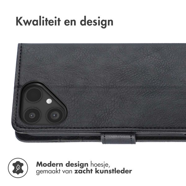 imoshion Luxe Bookcase Fairphone 6 - Zwart
