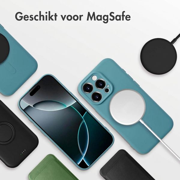 imoshion Color Backcover met MagSafe Apple iPhone 16 Pro - Smoke Green