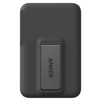 Anker MagGo | Magnetische draadloze powerbank 10.000 mAh - 15 Watt - Geschikt voor MagSafe en Qi2 - Zwart