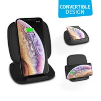 Zens Fast Wireless Charger Stand - Draadloze oplader geoptimaliseerd voor iPhone - 15 Watt