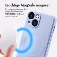 imoshion Color Backcover met MagSafe Apple iPhone 13 Mini - Lila