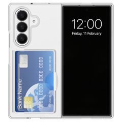 imoshion Case with Card Holder Samsung Galaxy Z Fold 8 Ultra - Transparent