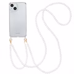 imoshion Backcover met Telefoonkoorden Apple iPhone 15 - Parels