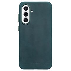 Accezz Vintage Leather Magsafe Backcover Samsung Galaxy A56 - Smokey Green