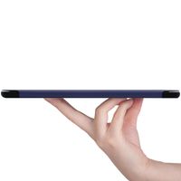 imoshion Trifold Bookcase Samsung Galaxy Tab S5e - Donkerblauw