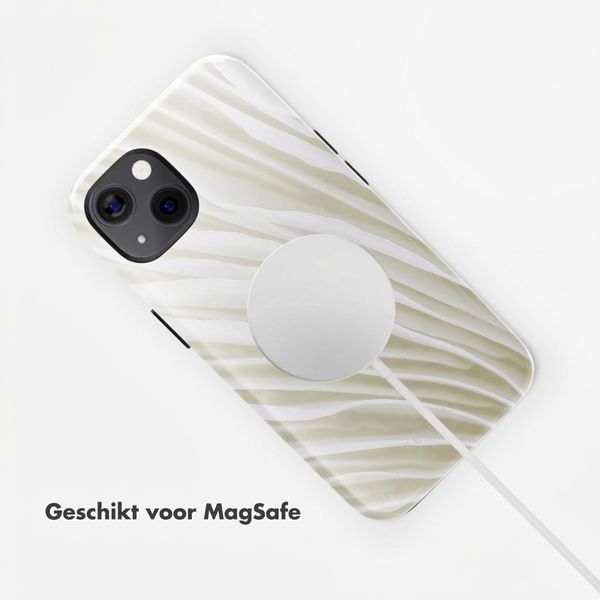 Selencia Vivid Backcover met MagSafe Apple iPhone 13 - Nature Light Brown