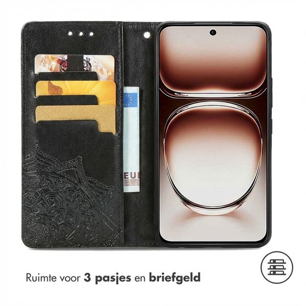 imoshion Mandala Bookcase Oppo Reno 12 Pro - Zwart