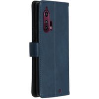 imoshion Luxe Bookcase Motorola Edge Plus - Donkerblauw