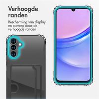 imoshion Softcase Backcover met pasjeshouder Samsung Galaxy A15 (5G/4G) - Transparant