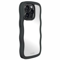 Holdit Wavy Case iPhone 15 Pro Max - Black / Mirror