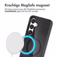 imoshion Sparkle Backcover met MagSafe Samsung Galaxy S25 - Glitter Zwart