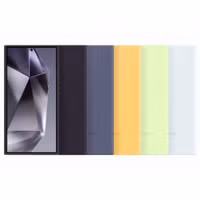 Samsung Originele Silicone Backcover Samsung Galaxy S24 Ultra - Light Green