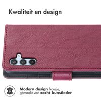 imoshion Luxe Bookcase Samsung Galaxy A54 (5G) - Bordeaux