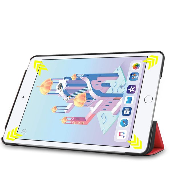 imoshion Trifold Bookcase Apple iPad Mini 5 (2019) / Mini 4 (2015) - Rood