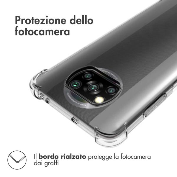 imoshion Shockproof Case Xiaomi Poco X3 (Pro) - Transparant