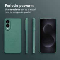 imoshion Color Backcover met MagSafe Samsung Galaxy S25 Edge - Donkergroen