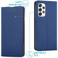 imoshion Slim Folio Bookcase Samsung Galaxy A33 - Donkerblauw