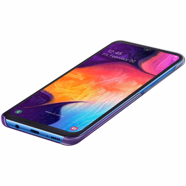 Samsung Originele Gradation Backcover Galaxy A50 / A30s - Paars