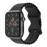 imoshion Athletic siliconenbandje Apple Watch Series 1 t/m 9 / SE (38/40/41 mm) | Series 10 / 11 (42 mm) - Zwart