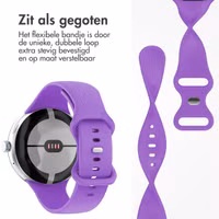 imoshion Siliconen⁺ bandje Google Pixel Watch 3 / 4 (45 mm) - Maat S - Paars