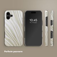 Selencia Vivid Backcover met MagSafe Apple iPhone 16 - Nature Light Brown