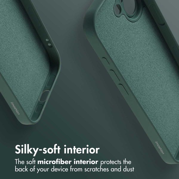 imoshion Colour Back Cover with MagSafe Apple iPhone 17 - Dark Green