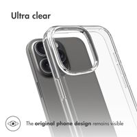 Accezz Xtreme Impact Back Cover Apple iPhone 16 Pro Max - Transparent