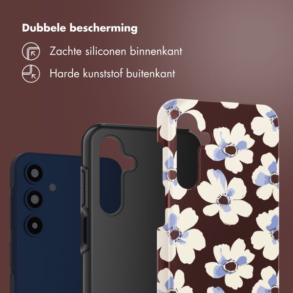 Selencia Vivid Backcover Samsung Galaxy A16 - Choco Flower Pop