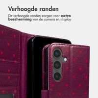 imoshion Design Bookcase Samsung Galaxy S24 - Crush Check Coral Dust