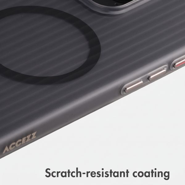 Accezz Lite Case with MagSafe | Fluted | Apple iPhone 16 Pro Max - Grey