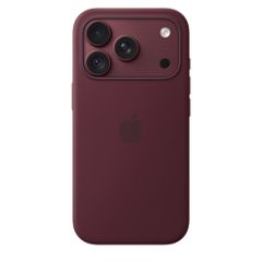 Apple Siliconenhoesje met MagSafe Apple iPhone 18 Pro - Burgundy